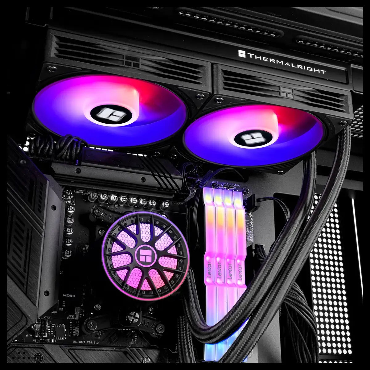 Thermalright Aqua Elite 240 V6 ARGB CPU Liquid Cooler 240mm Black