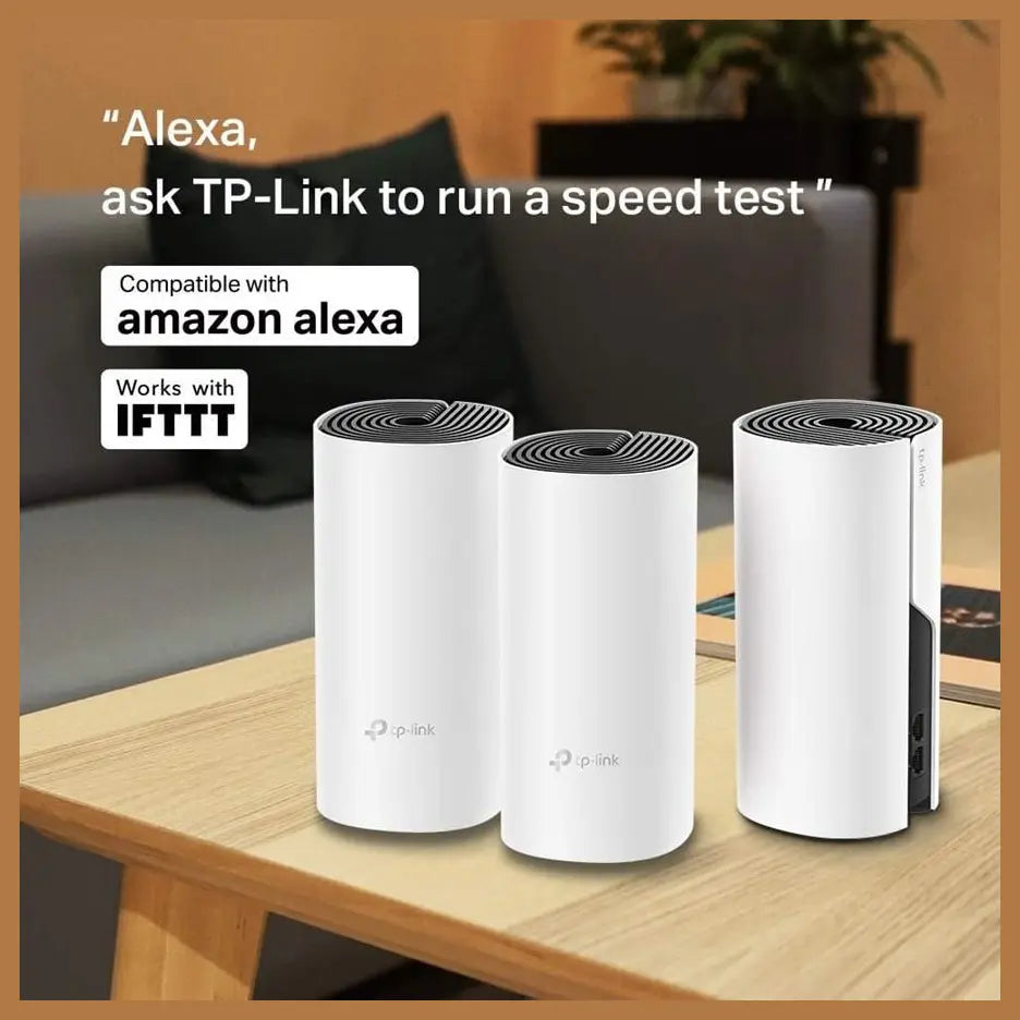 TP-Link Deco M4 AC1200 Whole Home Mesh Wi-Fi System 3-Pack