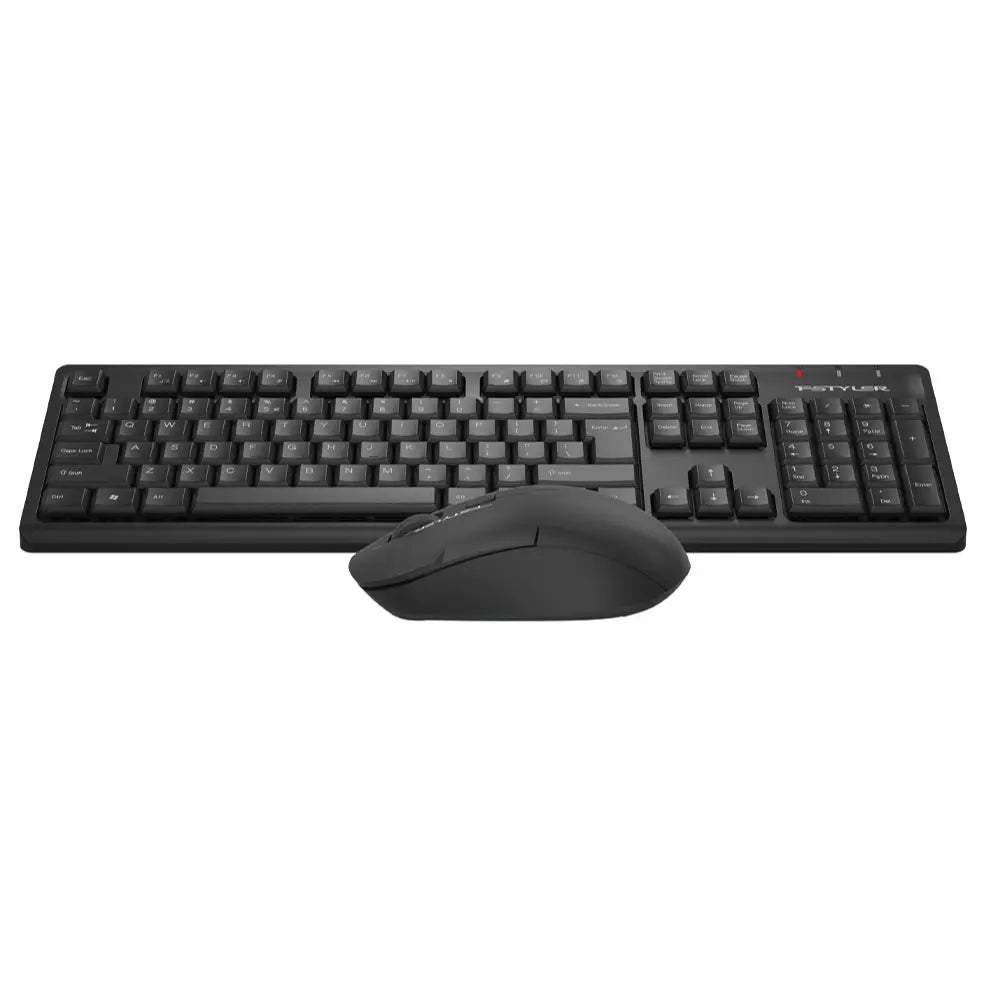 A4Tech FG1200S 2.4GHz Wireless Desktop Set Silent Click Black