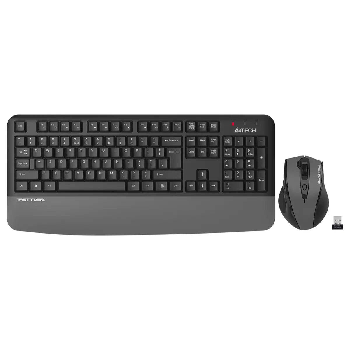 A4Tech FG2500S Plus Wireless Desktop Set Grey