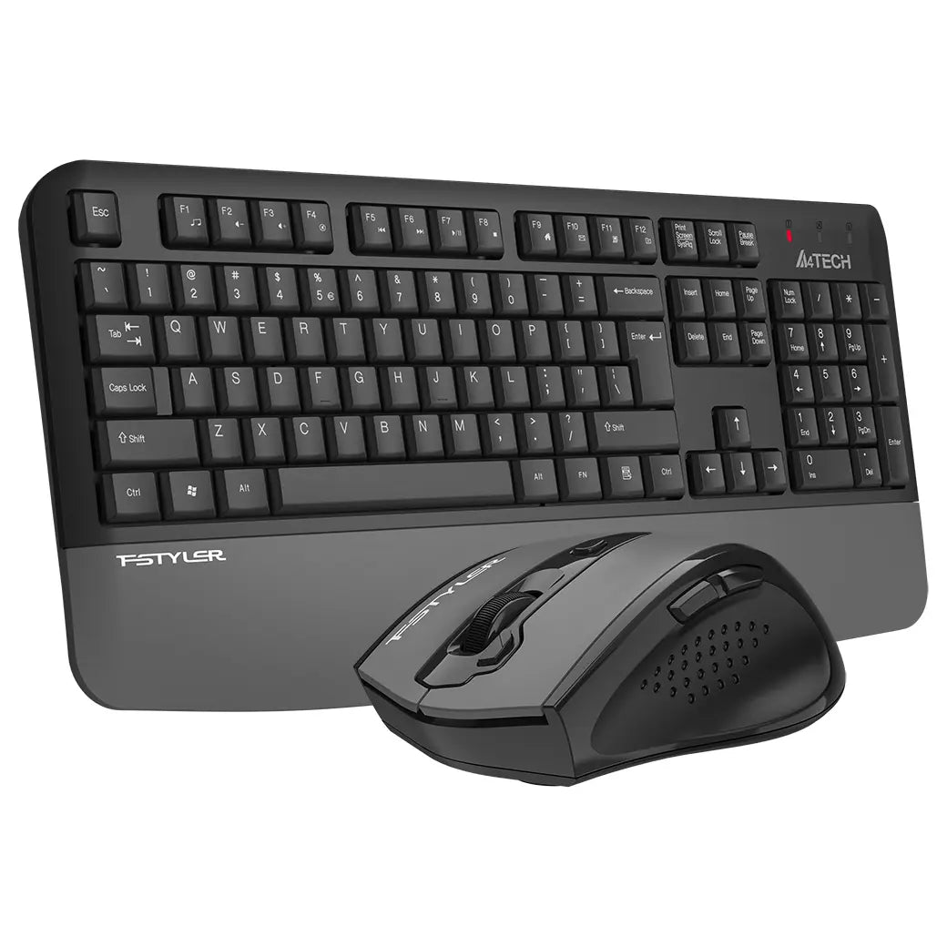 A4Tech FG2500S Plus Wireless Desktop Set Grey