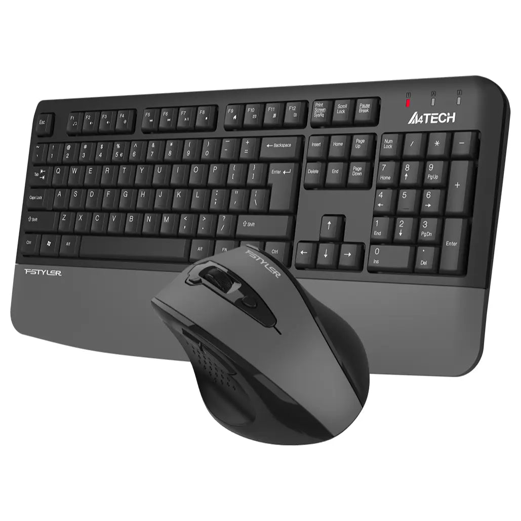 A4Tech FG2500S Plus Wireless Desktop Set Grey