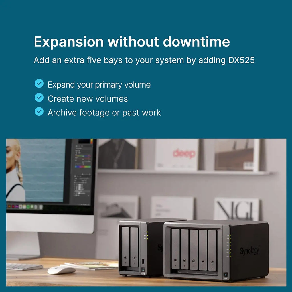 Synology DiskStation DS725+ 2-Bay Diskless
