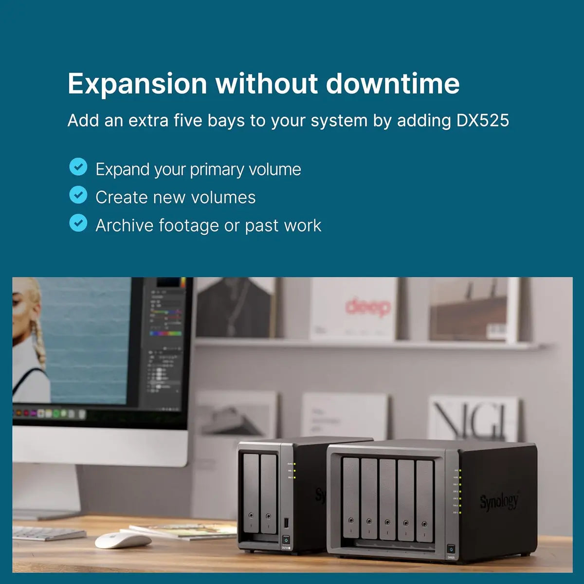 Synology DiskStation DS725+ 2-Bay Diskless