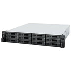 Synology RackStation RS2423+ NAS Server, Ryzen V1780B 3.35GHz, 32GB DDR4 ECC, 48TB 12x4TB SATA 3.5in HDD, 10GbE LAN