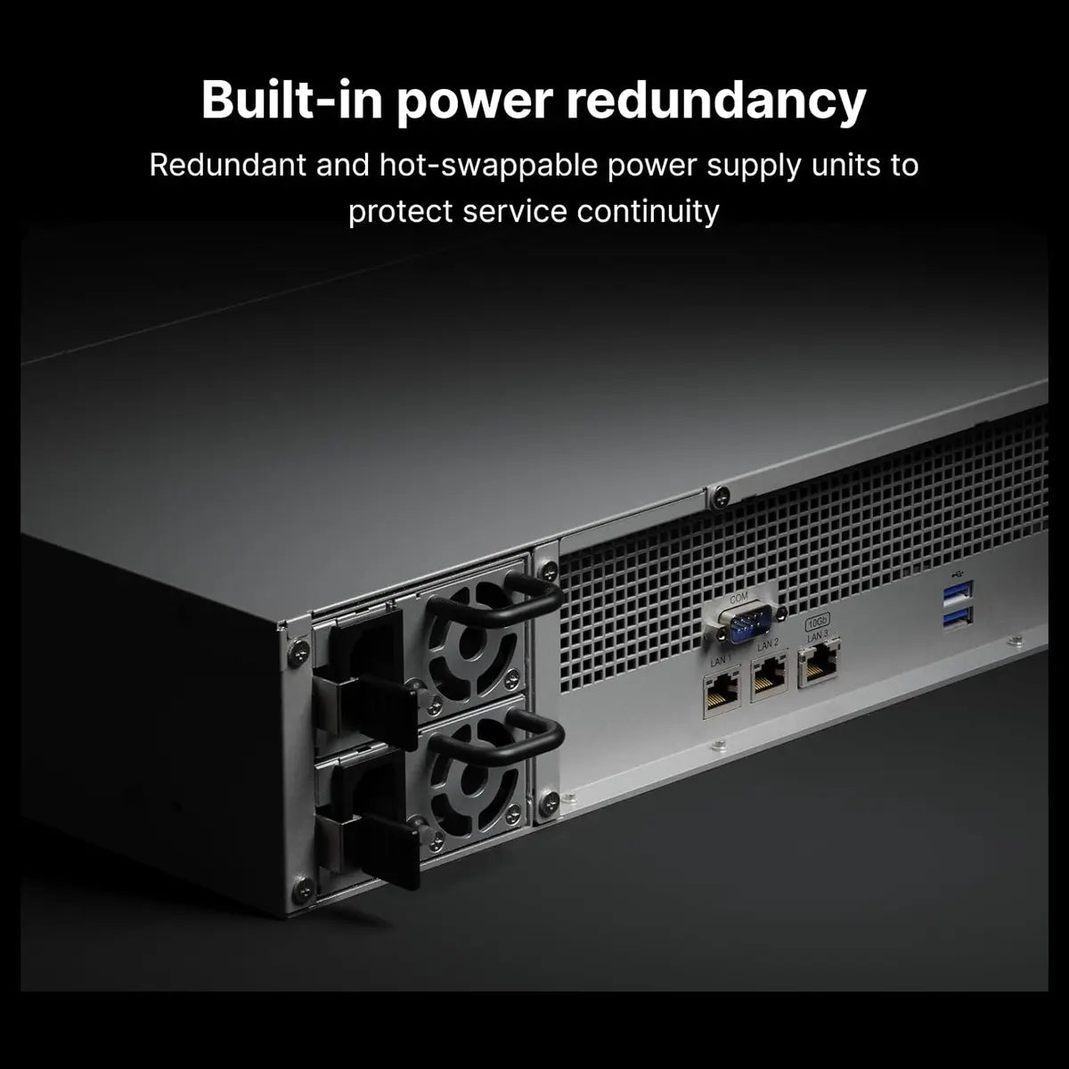Synology RS2423RP+ 12-Bay RackStation Diskless