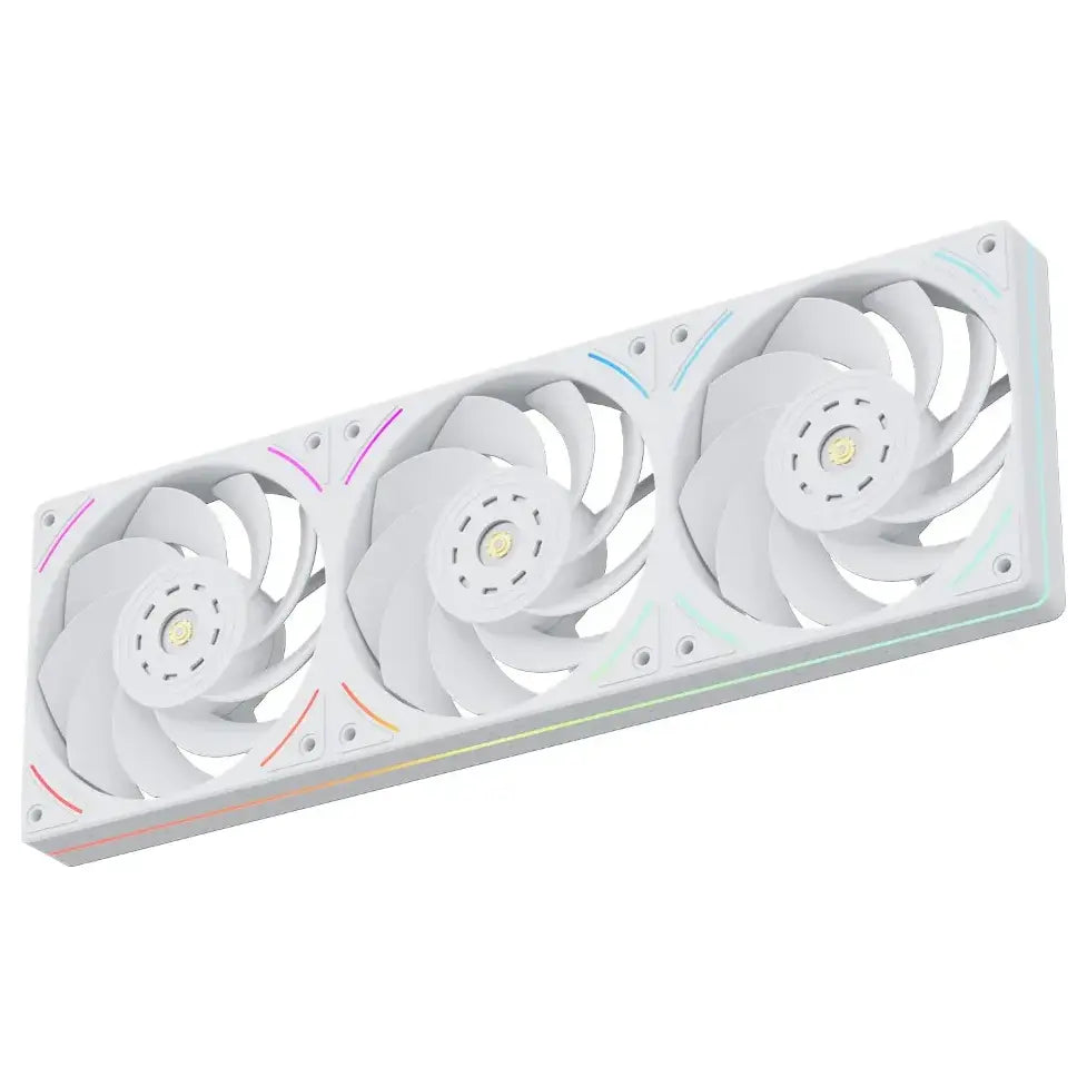 Thermalright TL-UB36RW 360mm Single-Frame PC Cooling Reverse Case Fans, PWM 2150RPM, ARGB Lighting, High Airflow, White