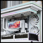 Thermalright TL-UB36RW 360mm Single-Frame PC Cooling Reverse Case Fans, PWM 2150RPM, ARGB Lighting, High Airflow, White