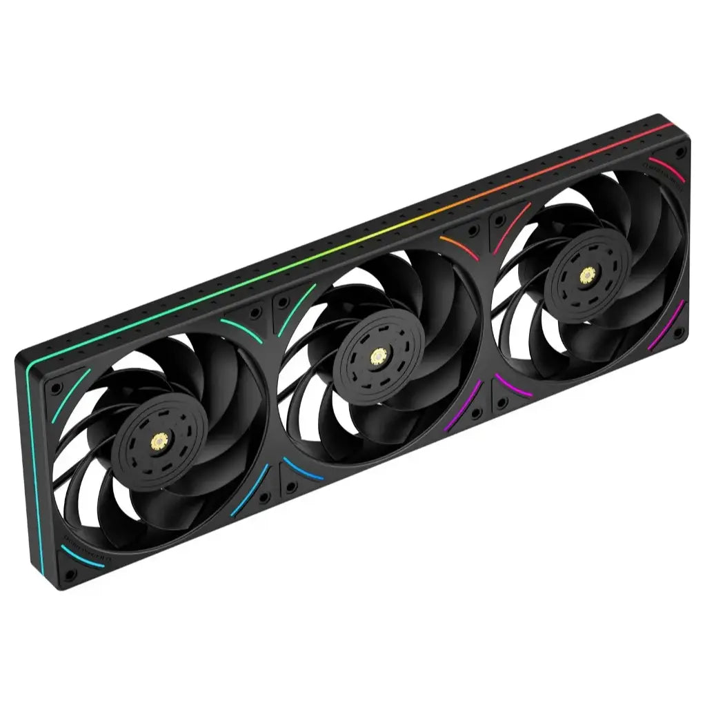 Thermalright TL-UB36R 360mm Single-Frame PC Cooling Reverse Case Fans, PWM 2150RPM, ARGB Lighting, High Airflow, Black