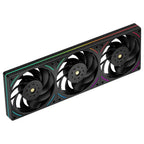 Thermalright TL-UB36R 360mm Single-Frame PC Cooling Reverse Case Fans, PWM 2150RPM, ARGB Lighting, High Airflow, Black