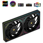 Thermalright TL-UB24 Computer Case Fan 2-In-1 240mm ARGB PWM 2150RPM 5V 3-Pin Sync Black