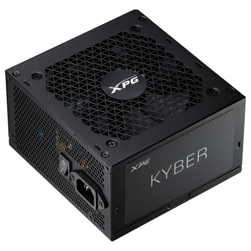 XPG KYBER 850W Power Supply, ATX 3.1, 80 Plus Gold, 120mm Fluid Dynamic Bearing Fan, Non-Modular, Cybenetics Platinum