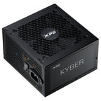 XPG KYBER 850W Power Supply, ATX 3.1, 80 Plus Gold, 120mm Fluid Dynamic Bearing Fan, Non-Modular, Cybenetics Platinum