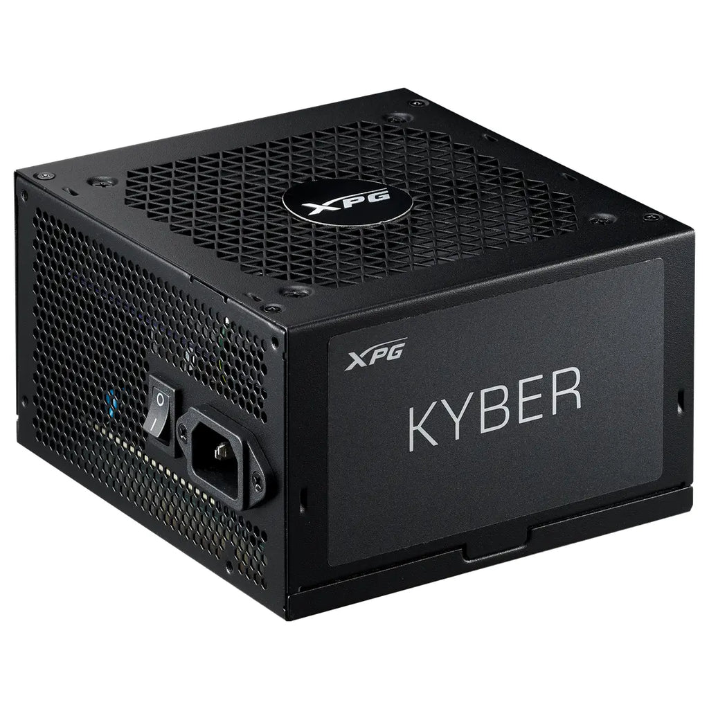 XPG KYBER 850W Power Supply, ATX 3.1, 80 Plus Gold, 120mm Fluid Dynamic Bearing Fan, Non-Modular, Cybenetics Platinum