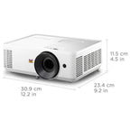 ViewSonic PA700W High Brightness Projector 4500 ANSI Lumens WXGA