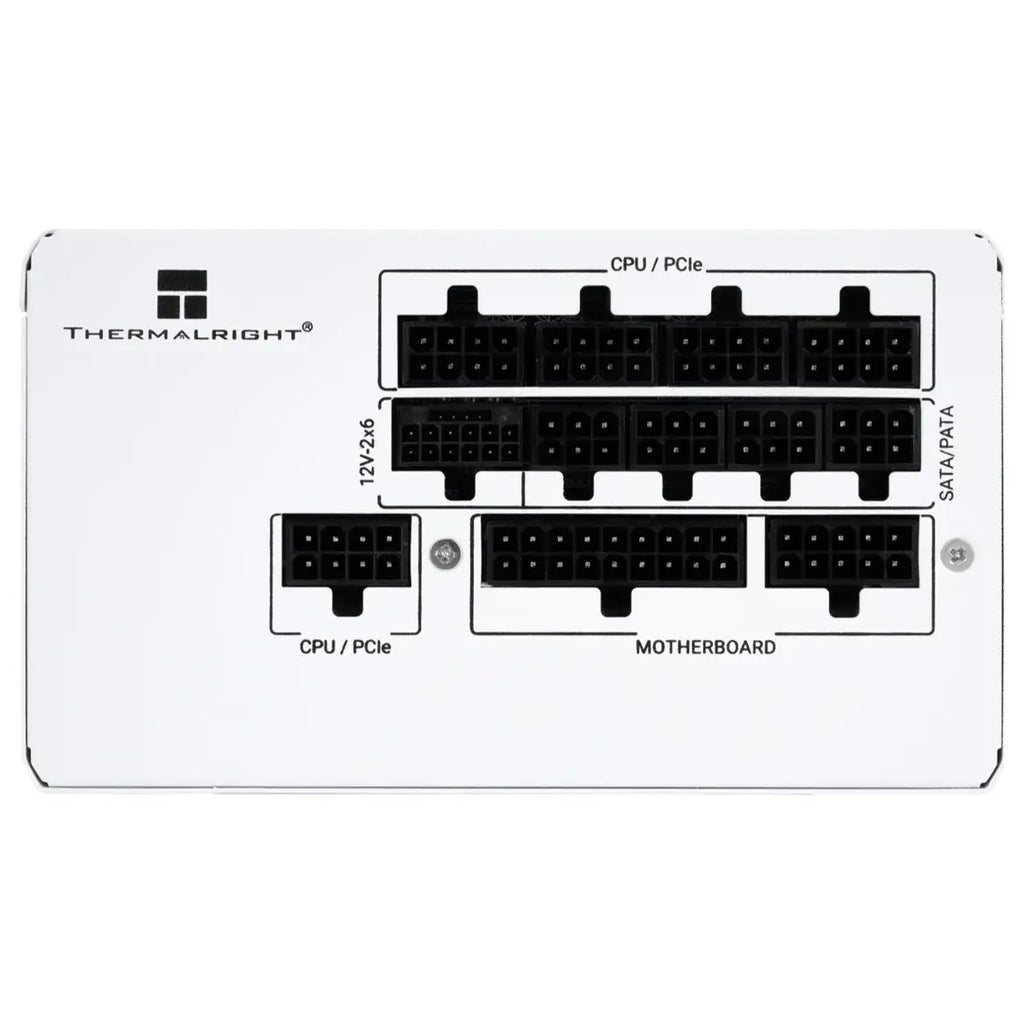 Thermalright TR-SP1000-W 1000W 80 PLUS Platinum Fully Modular Power Supply, Intel ATX 3.1 Certified, PCIe 5.1, White