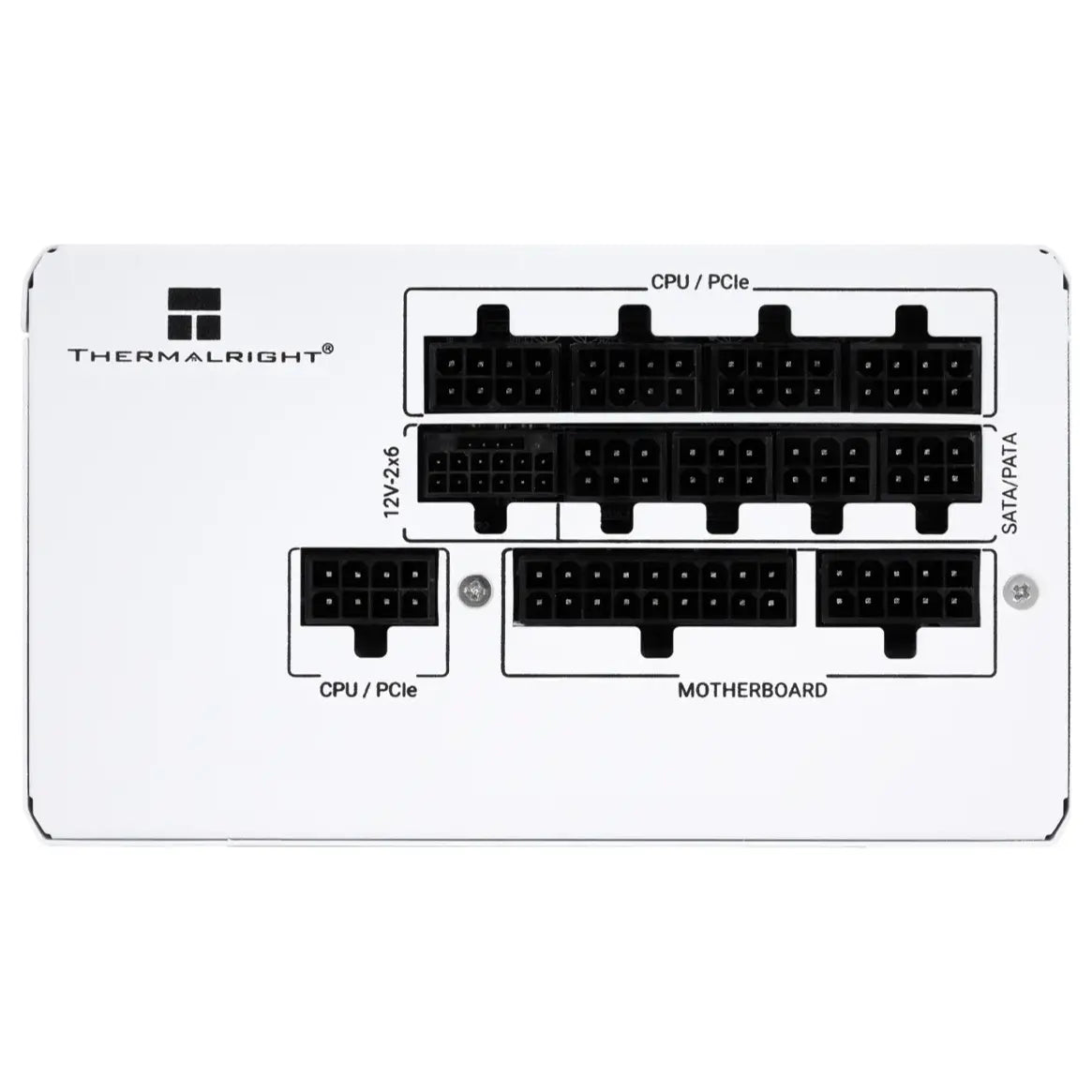Thermalright TR-SP1000-W 1000W 80 PLUS Platinum Fully Modular Power Supply, Intel ATX 3.1 Certified, PCIe 5.1, White