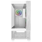 Cooler Master Elite 690 Wood Dual Tempered Glass Mid-Tower Case White