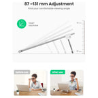 Ugreen Adjustable Laptop Desk Stand 80348 87-131mm Stainless Steel for 11" ~ 17" Laptops