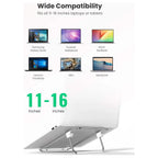 Ugreen Adjustable Laptop Desk Stand 80348 87-131mm Stainless Steel for 11" ~ 17" Laptops