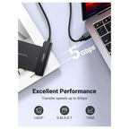 Ugreen USB 3.0 to SATA Adapter 2.5 Hard Drive Reader 5Gbps 2.5 Inch Up To 5TB Model 70609