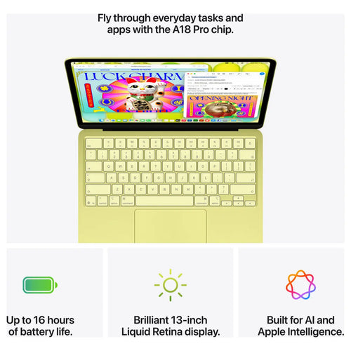 Apple MacBook Neo 13, Apple A18 Pro 6-Core, 8GB RAM 256GB SSD, 13in 2408x1506 Liquid Retina, macOS with Apple Intelligence, Blush MHFH4