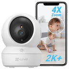 EZVIZ H6C Pro 2K Pan and Tilt Smart Home Camera 2K 3MP
