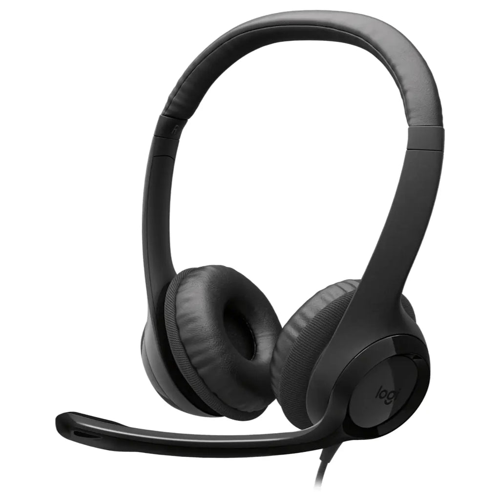 Logitech H390 USB-C Computer Headset Black