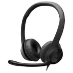 Logitech H390 USB-C Computer Headset Black