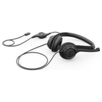 Logitech H390 USB-C Computer Headset Black