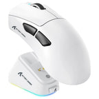 ATTACK SHARK V3 PRO Wireless Esports Gaming Mouse, 25K DPI, 1000Hz, 62g, White