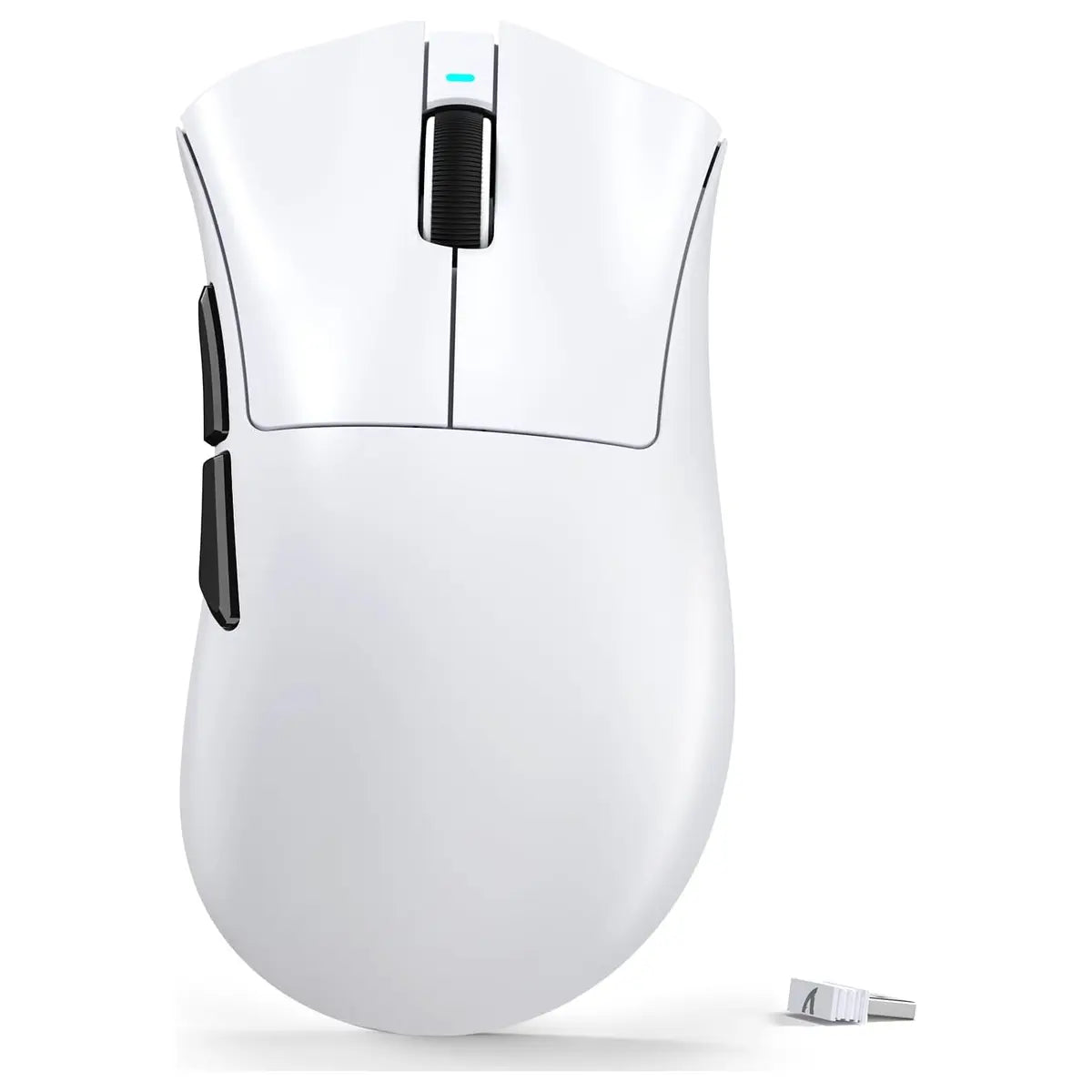 ATTACK SHARK V3 Ultra-Light Wireless Gaming Mouse, 25000 DPI, 62g, White
