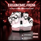 ATTACK SHARK V3 Ultra-Light Wireless Gaming Mouse, 25000 DPI, 62g, White