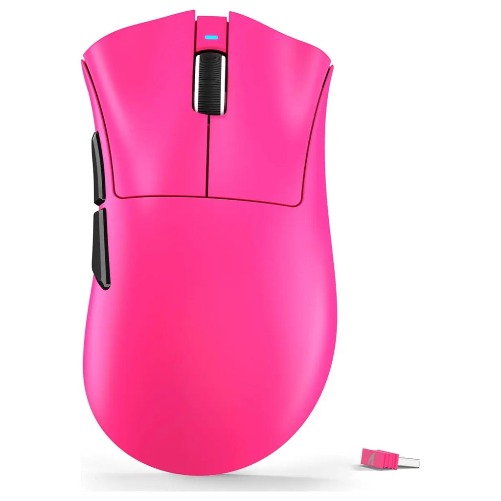 ATTACK SHARK V3 Ultra-Light Wireless Gaming Mouse, 25000 DPI, 62g, Berry Red