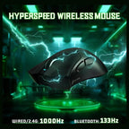 ATTACK SHARK V3 Ultra-Light Wireless Gaming Mouse, 25000 DPI, 62g, Black