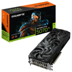 Gigabyte GeForce RTX 5070 Ti WINDFORCE OC SFF 16G Graphics Card, 16GB GDDR7 256bit, 2497MHz Core Clock, PCI-E 5.0, DisplayPort 2.1b x3 and HDMI 2.1b x1, GV-N507TWF3OC-16GD