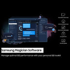 Samsung 990 PRO 1TB Internal SSD PCIe Gen4x4 NVMe 2.0 M.2 2280 Up To 7450MB/s MZ-V9P1T0