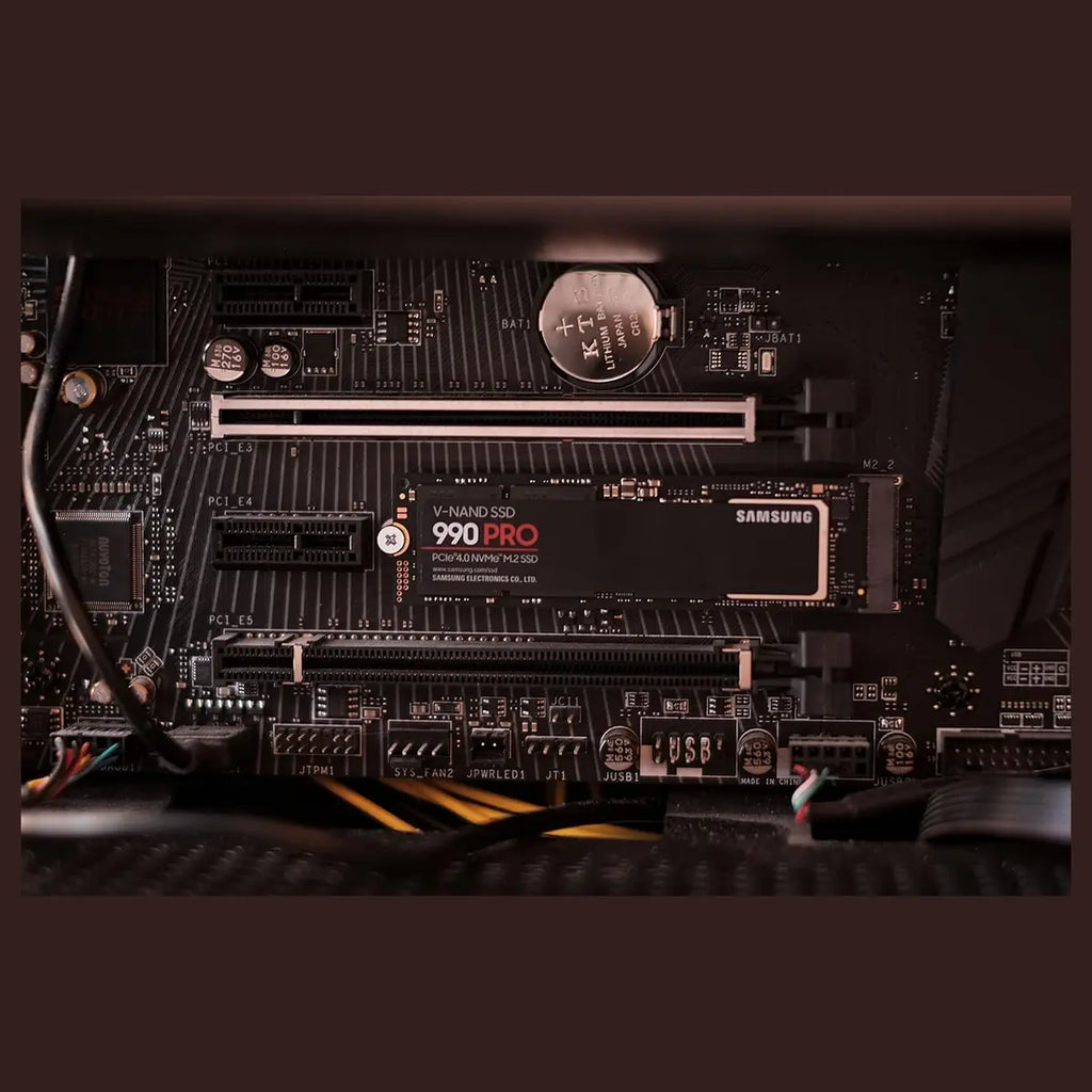 Samsung 990 PRO 1TB Internal SSD PCIe Gen4x4 NVMe 2.0 M.2 2280 Up To 7450MB/s MZ-V9P1T0