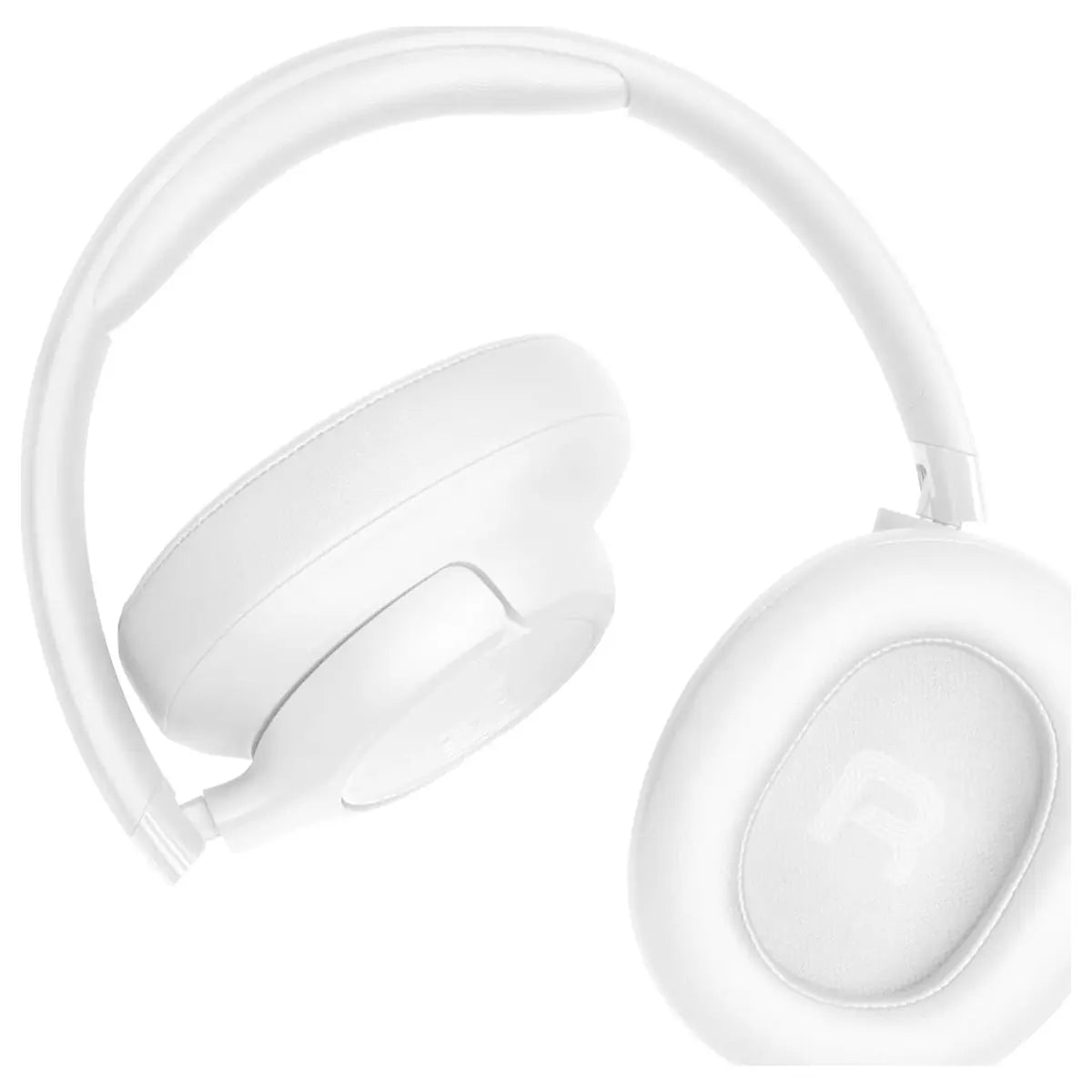 JBL Tune 730BT Wireless Over-Ear Headphones, JBL Pure Bass Sound, Bluetooth 6.0, 76-Hour Battery Life, White