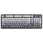 ATTACK SHARK K86 RGB Wireless Mechanical Keyboard, Hot-Swappable, 2.4GHz Bluetooth USB-C, TFT Color Display and CNC Knob, Moonlight