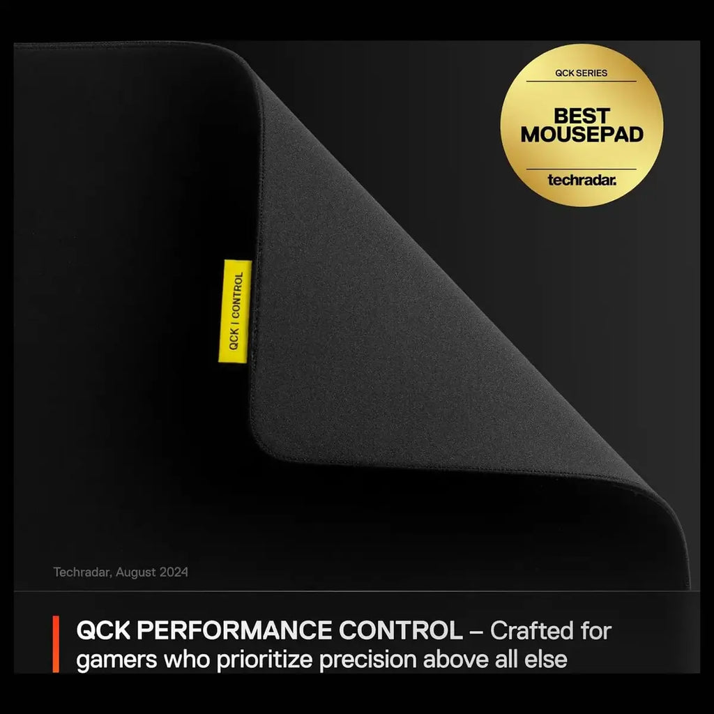 SteelSeries QcK Performance Series XL Performance Control Gaming Mousepad 15.75 x 34.43 inch