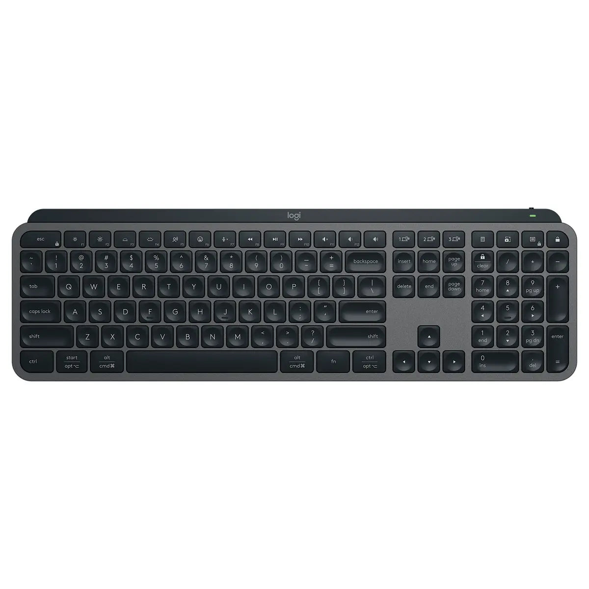 Logitech MX Keys S Advanced Wireless Illuminated Keyboard Graphite
