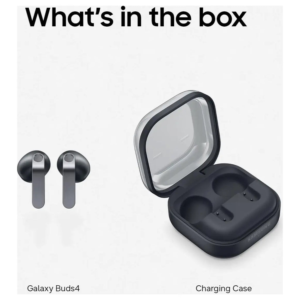 Samsung Galaxy Buds 4 2026 AI True Wireless Bluetooth Earbuds, Noise Cancelling, Hi-Res Audio, IP54, Live Translation, Black