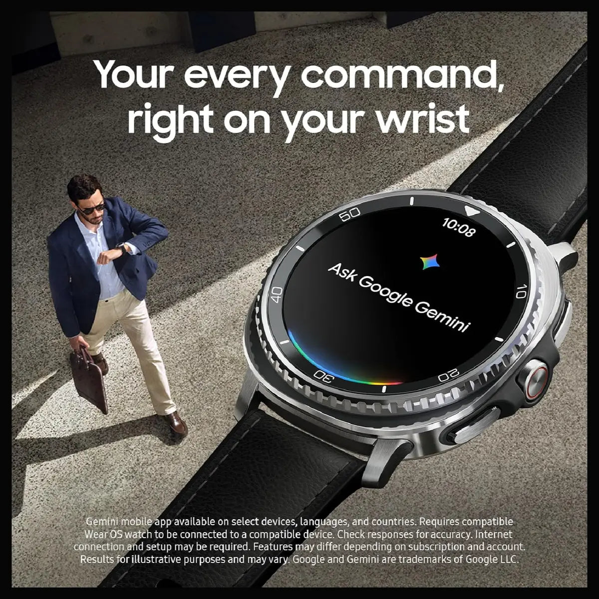 Samsung Galaxy Watch 8 Classic 46mm Bluetooth Smartwatch Black