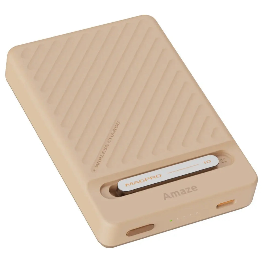 Amaze MAGPRO Magnetic Wireless 10000mAh Power Bank 20W Type-C Beige A246