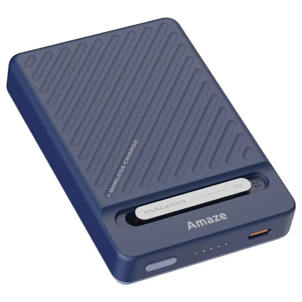 Amaze MAGPRO Magnetic Wireless Power Bank 10000mAh 20W Max Output Blue A246