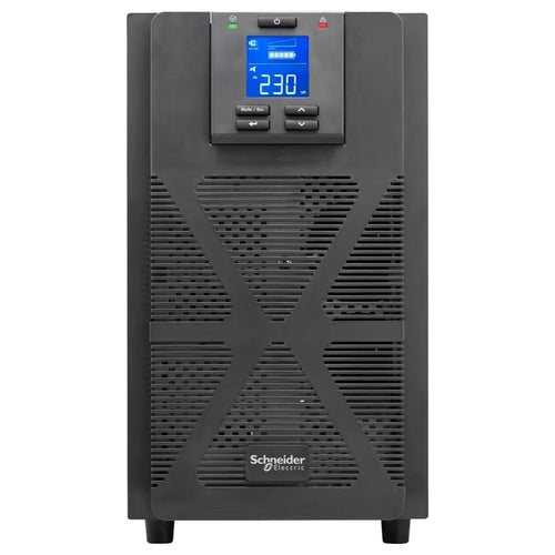 APC Easy UPS On-Line SPM 3000VA 2700W 230V, Double Conversion Online, Sine Wave, Internal Bypass, LCD Display, USB And Serial, Black SPM3KI