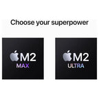 Apple Mac Studio With M2 Max MQH73, 12-Core CPU 32GB RAM 512GB SSD