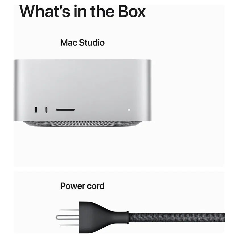 Apple Mac Studio With M2 Max MQH73, 12-Core CPU 32GB RAM 512GB SSD