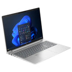 HP ProBook 4 G1iR 16 inch Notebook PC, Intel Core 7 150U, 8GB RAM 512GB SSD, Backlit Keyboard, Fingerprint Reader, Pike Silver Aluminum C69DBAT (Official Warranty)